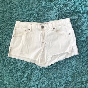 Free people distressed shorts